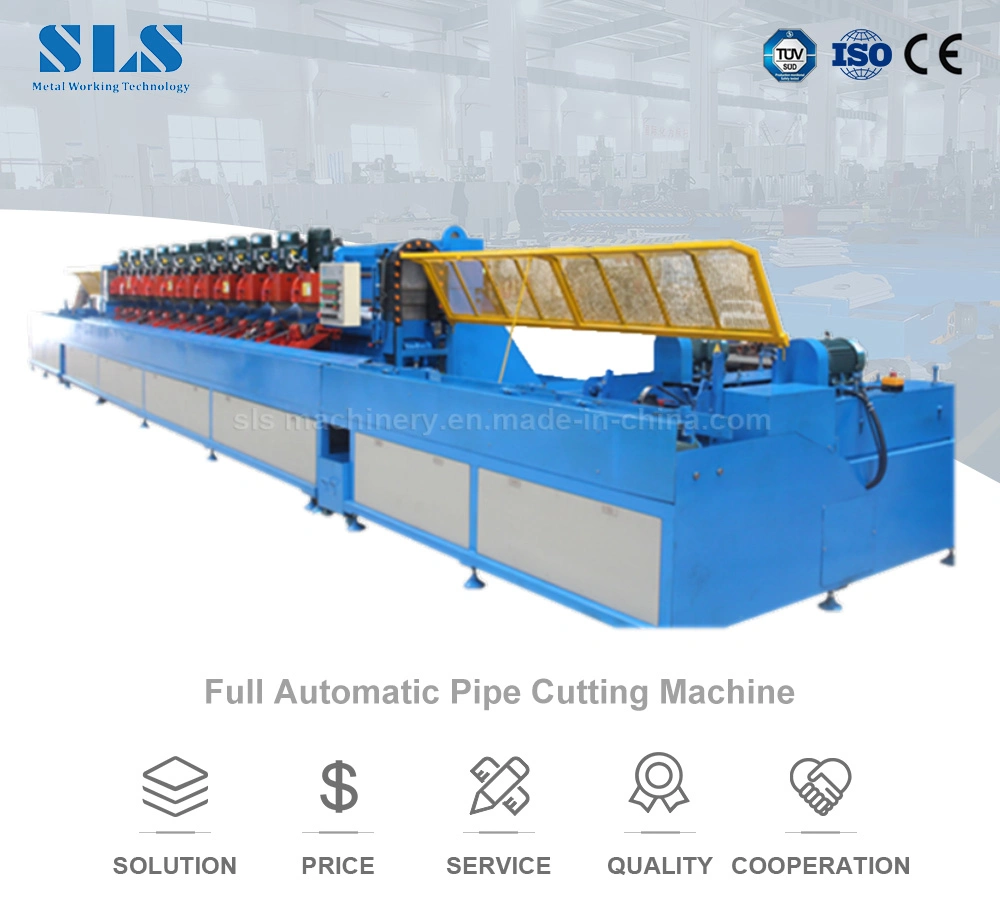 High Efficiency Tube Cold Cutting and Conveying Equipment Pipe Profile Cutting Machine with Autoload