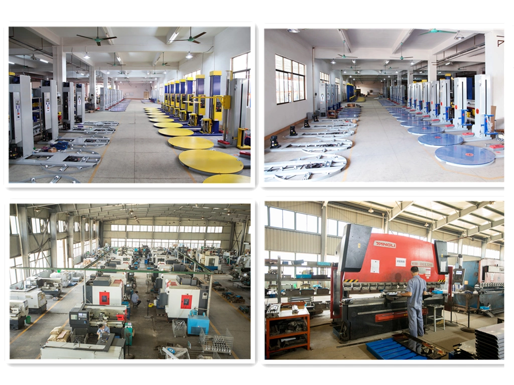 Automatic High Table Baler Machine with Aluminum Alloy Drum Conveying Light Industrial Product Line Packing