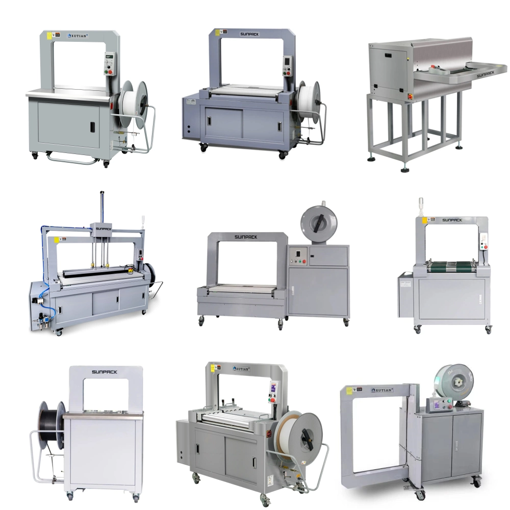 Automatic High Table Baler Machine with Aluminum Alloy Drum Conveying Light Industrial Product Line Packing