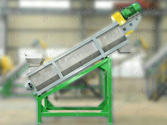 Hot Sale Milk Bottle Recycling Machine for Crushing Washing Drying HDPE PP Bottles with Hot Friction Washer