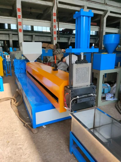 Machine d'extrudeuse de granulateur de recyclage de sac tissé par film de HDPE LDPE de rebut en plastique
