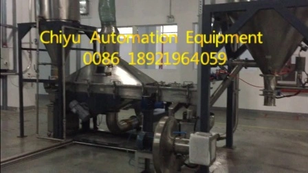 Machine de traitement en lots automatique matérielle de poudre avec le système de transport de mélange de pesage